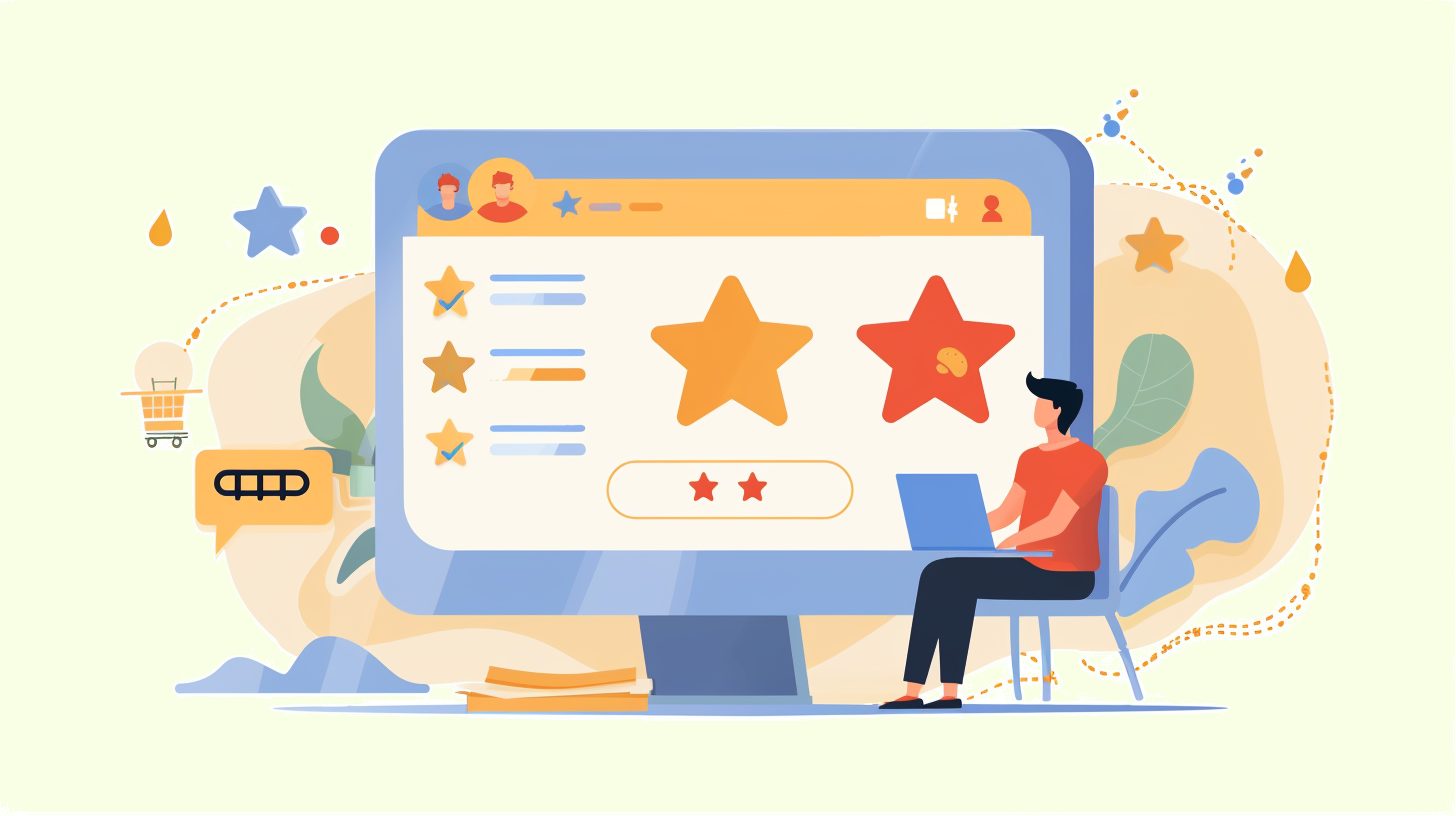 Googleの口コミは削除できる？というイメージのイラスト画像